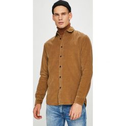 Only & Sons - Koszula. Czarne koszule męskie Only & Sons, m, bez wzorów, z bawełny, casualowe, z włoskim kołnierzykiem, z długim rękawem. W wyprzedaży za 99,90 zł.