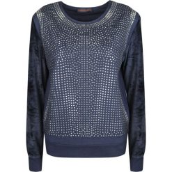 Trussardi Jeans Bluza. Bluzy damskie Trussardi, z jeansu, długie. Za 299,00 zł.