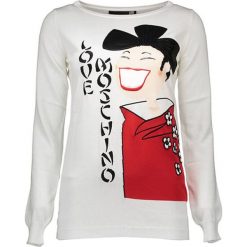 Swetry klasyczne damskie: Sweter w kolorze białym