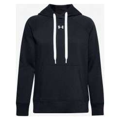 Under Armour Rival Bluza Czarny. Czarne bluzy damskie Under Armour, s, bez wzorów, z bawełny, bez rękawów, bez kaptura. Za 206,95 zł.