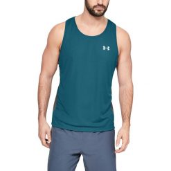 Under Armour Speed Stride Podkoszulek Niebieski. Niebieskie podkoszulki męskie xl, z poliesteru. Za 137,95 zł.