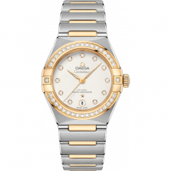 OMEGA ZEGAREK Constellation 131.25.29.20.52.002. Szare zegarki damskie OMEGA, srebrne. Za 54000,00 zł.