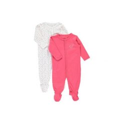Śpiochy niemowlęce: NAME IT Girls Śpioszki 2 szt. rouge red