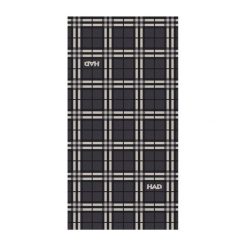 Chusty damskie: HAD Chusta damska Fleece Lady Caro czarno-szara (HAD-5896-448)