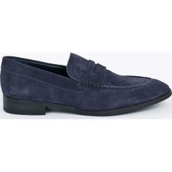 Joop! - Mokasyny. Niebieskie mokasyny męskie marki JOOP!, ze skóry. W wyprzedaży za 399,90 zł.