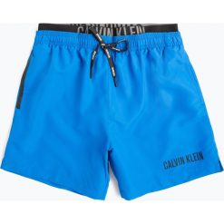 Calvin Klein - Męskie spodenki kąpielowe, niebieski. Niebieskie kąpielówki męskie Calvin Klein, m. Za 229,95 zł.