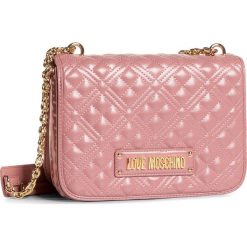 Torebka LOVE MOSCHINO - JC4000PP1BLA0621 Rossa Scuro. Różowe torebki klasyczne damskie Love Moschino, bez wzorów, ze skóry ekologicznej, eleganckie, bez dodatków. Za 1019,00 zł.