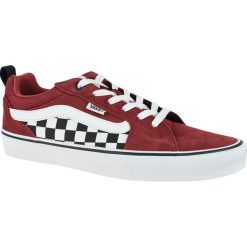 Vans MN Filmore VN0A3MTJW7O1 44,5 Czerwone. Czerwone buty sportowe męskie Vans, ze skóry, bez zapięcia. W wyprzedaży za 239,99 zł.