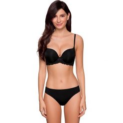 Dorina - Brazyliany Claire. Czarne figi damskie marki Dorina, xl, z elastanu. W wyprzedaży za 29,90 zł.