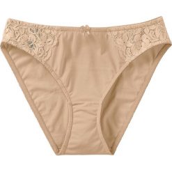 Bielizna damska: Figi bonprix cielisty