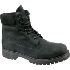 Timberland 6 In Premium Boot A1M3K. Czarne buty trekkingowe męskie Timberland, na zimę, ze skóry, bez zapięcia. W wyprzedaży za 699,99 zł.