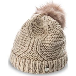 Czapka GUESS - Not Coordinated Wool AW6801 WOL01 M NUD. Brązowe czapki zimowe damskie marki Guess, z aplikacjami, z materiału. W wyprzedaży za 139,00 zł.
