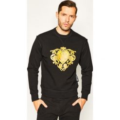 Bluza Versace Jeans Couture B7GVB7EB. Czarne bluzy męskie Versace Jeans Couture, m, bez wzorów, z bawełny, bez kołnierzyka, bez rękawów, bez kaptura. W wyprzedaży za 689,00 zł.
