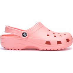 Crocs Classic Crocs Różowy. Różowe klapki męskie Crocs, w paski, z materiału. Za 180,95 zł.