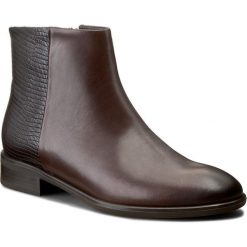 Botki GINO ROSSI - Miwa DBH152-S96-0BQZ-3740-0 92/89. Brązowe buty zimowe damskie marki Gino Rossi, ze skóry, na obcasie. W wyprzedaży za 269,00 zł.
