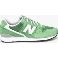 New Balance - Buty. Zielone buty sportowe męskie marki New Balance, z materiału. W wyprzedaży za 269,90 zł.