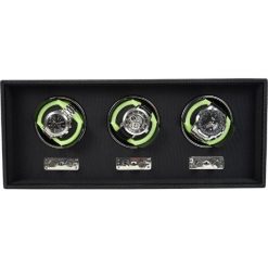 Rotomat do zegarków potrójny Goodwood limonkowy. Analogowe zegarki męskie Dulwich. Za 3013,00 zł.