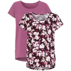 Cellbes Bluzka 2 Pack złamany róż we wzory wrzosowy female różowy/ze wzorem 62/64. Różowe bluzki damskie Cellbes, bez wzorów, z bawełny, bez kołnierzyka. W wyprzedaży za 85,00 zł.
