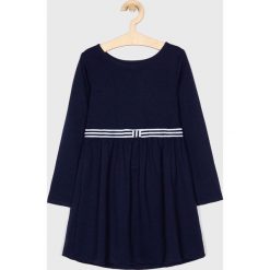 Polo Ralph Lauren - Sukienka dziecięca 128-176 cm. Niebieskie sukienki dziewczęce Polo Ralph Lauren, bez wzorów, z elastanu, casualowe, z długim rękawem, długie, maxi, rozkloszowane. W wyprzedaży za 219,90 zł.