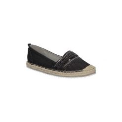 Espadryle Bullboxer ESPADRYLE 011018. Czarne espadryle damskie marki Bullboxer, bez wzorów, bez obcasa. Za 69,99 zł.