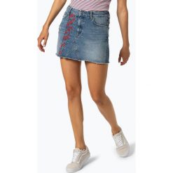 Pepe Jeans - Jeansowa spódnica damska – Dani Archive, niebieski. Niebieskie spódniczki damskie Pepe Jeans, s, bez wzorów, z jeansu, eleganckie, krótkie, mini. Za 249,95 zł.