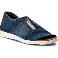 Sandały SERGIO BARDI - Ballabio SS127294018HB 913. Niebieskie klapki damskie marki Sergio Bardi, bez wzorów, ze skóry, bez obcasa. W wyprzedaży za 149,00 zł.