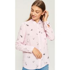 Koszula - Różowy. Czerwone koszule damskie marki Sinsay, l. Za 39,99 zł.