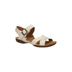 Sandały Clarks SANDAŁY RAFFI FLOWER 2610656. Szare sandały damskie Clarks. Za 189,99 zł.
