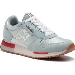 Sneakersy NAPAPIJRI - Vicky N0YJT3 Tourquoise I99. Niebieskie półbuty damskie Napapijri, z zamszu. W wyprzedaży za 299,00 zł.