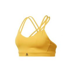 Biustonosze Reebok Sport Biustonosz Hero Strappy Padded. Żółte biustonosze sportowe damskie marki Reebok Sport, s. Za 129,00 zł.