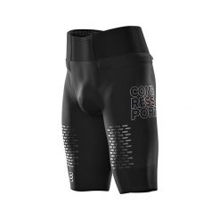 Spodenki do biegania kompresyjne męskie COMPRESSPORT TRAIL RUNNING UNDER CONTROL SHORT V3. Czarne spodenki sportowe męskie Compressport, m, bez wzorów, do biegania. Za 367,00 zł.