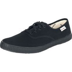 Victoria Inglesa Lona Piso Buty sportowe czarny/czarny. Czarne buty sportowe damskie marki Victoria, z nadrukiem. Za 79,90 zł.