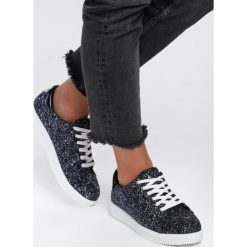 Niebieskie Sneakersy Edge Of Eternity. Niebieskie buty sportowe damskie Renee, bez wzorów, sportowe. Za 59,99 zł.