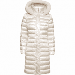 Geox płaszcz damski Bettanie W9425H TF359 F1477 S kremowy. Białe kurtki damskie Geox, s, bez wzorów, z materiału, długie. Za 1289,00 zł.