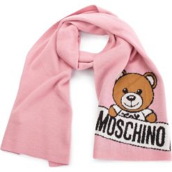 Szal MOSCHINO - 30572 M1857 008. Czerwone szaliki męskie MOSCHINO, z materiału. Za 439,00 zł.