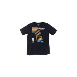 Roubaix Black. Czarne t-shirty męskie Crankk, s, z nadrukiem, z bawełny, bez kołnierzyka. Za 89,00 zł.