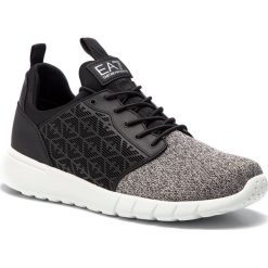 Sneakersy EA7 EMPORIO ARMANI - X8X007 XK049 B423 Black/ Grey Violet. Szare sneakersy męskie EA7 Emporio Armani, bez zapięcia. W wyprzedaży za 489,00 zł.