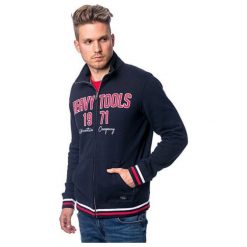 Heavy Tools Męska bluza z kapturem Tormy W18-426 Navy (rozmiar M). Niebieskie bluzy męskie Heavy Tools, m, bez wzorów, z polaru, z kapturem, bez rękawów, z kapturem. W wyprzedaży za 143,00 zł.