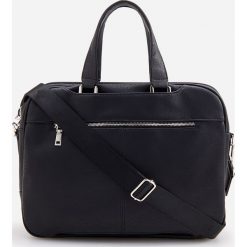 Torba z kieszenią na laptop - Czarny. Czarne torby na laptopa Reserved, bez wzorów. Za 179,99 zł.