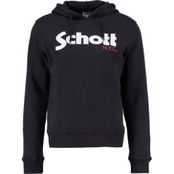 Bluzy męskie: Schott NYC Bluza z kapturem navy