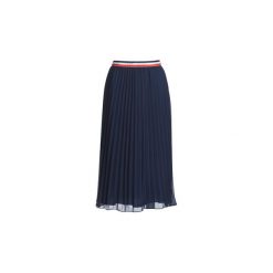 Spódnice krótkie Tommy Jeans TJW MIDI PLEATED. Niebieskie spódniczki damskie Tommy Jeans, s, bez wzorów, z jeansu, krótkie, midi. Za 439,00 zł.