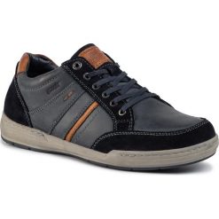 Półbuty GO SOFT - MI08-C533-535-02 Navy. Niebieskie półbuty męskie GO SOFT, na co dzień, bez wzorów, ze skóry, bez zapięcia. W wyprzedaży za 139,99 zł.