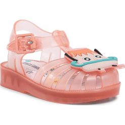 Sandały MELISSA - Possession + Tur 32745 Pink 07657. Różowe sandały dziewczęce Melissa, z tworzywa sztucznego, bez zapięcia. W wyprzedaży za 159,00 zł.