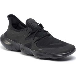 Buty NIKE - Free Rn 5.0 AQ1289-006 Black/Black/Black. Czarne buty sportowe męskie Nike, z tworzywa sztucznego, bez zapięcia, do biegania. W wyprzedaży za 329,00 zł.