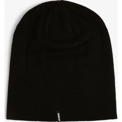 Barts - Dwustronna czapka męska – Eclipse Beanie, czarny. Czarne czapki męskie Barts, bez wzorów. Za 99,95 zł.