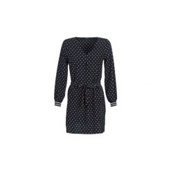 Sukienki krótkie Only ONLOLIVIA. Niebieskie sukienki damskie ONLY, bez wzorów, bez kołnierzyka, z krótkim rękawem, krótkie, mini. Za 179,00 zł.