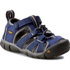 Sandały KEEN - Seacamp II Cnx 1010088 Blue Depths/Gargole. Niebieskie sandały męskie Keen, z materiału, bez zapięcia. Za 249,95 zł.