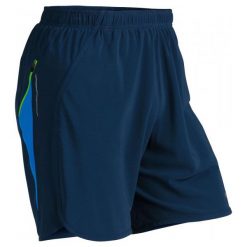 Marmot Spodenki Męskie Interval Short Dark Ink/Ceylon Blue M. Niebieskie spodenki sportowe męskie marki Marmot, z materiału, sportowe. Za 225,00 zł.