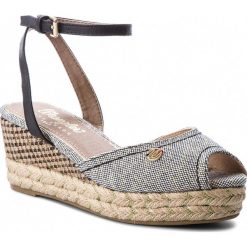 Espadryle WRANGLER - WL181622 Black 62. Brązowe espadryle damskie Wrangler, z materiału. W wyprzedaży za 179,00 zł.