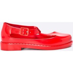 Melissa - Baleriny dziecięce Kazakova Inf. Czerwone baleriny dziewczęce marki Melissa, z materiału. W wyprzedaży za 179,90 zł.